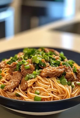 Quick Hoisin Beef Noodles