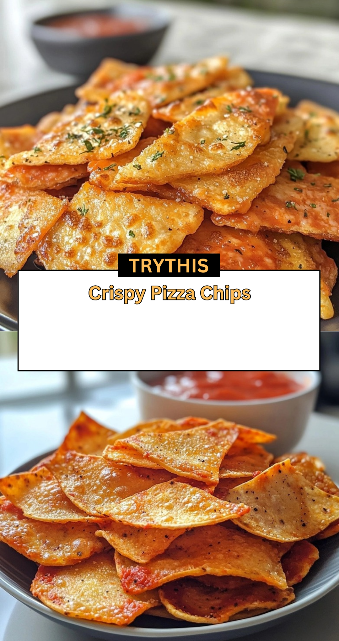 Crispy Pizza Chips