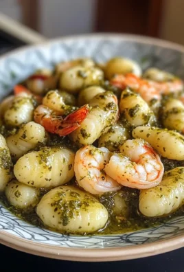 30-Minute Pesto Shrimp Gnocchi