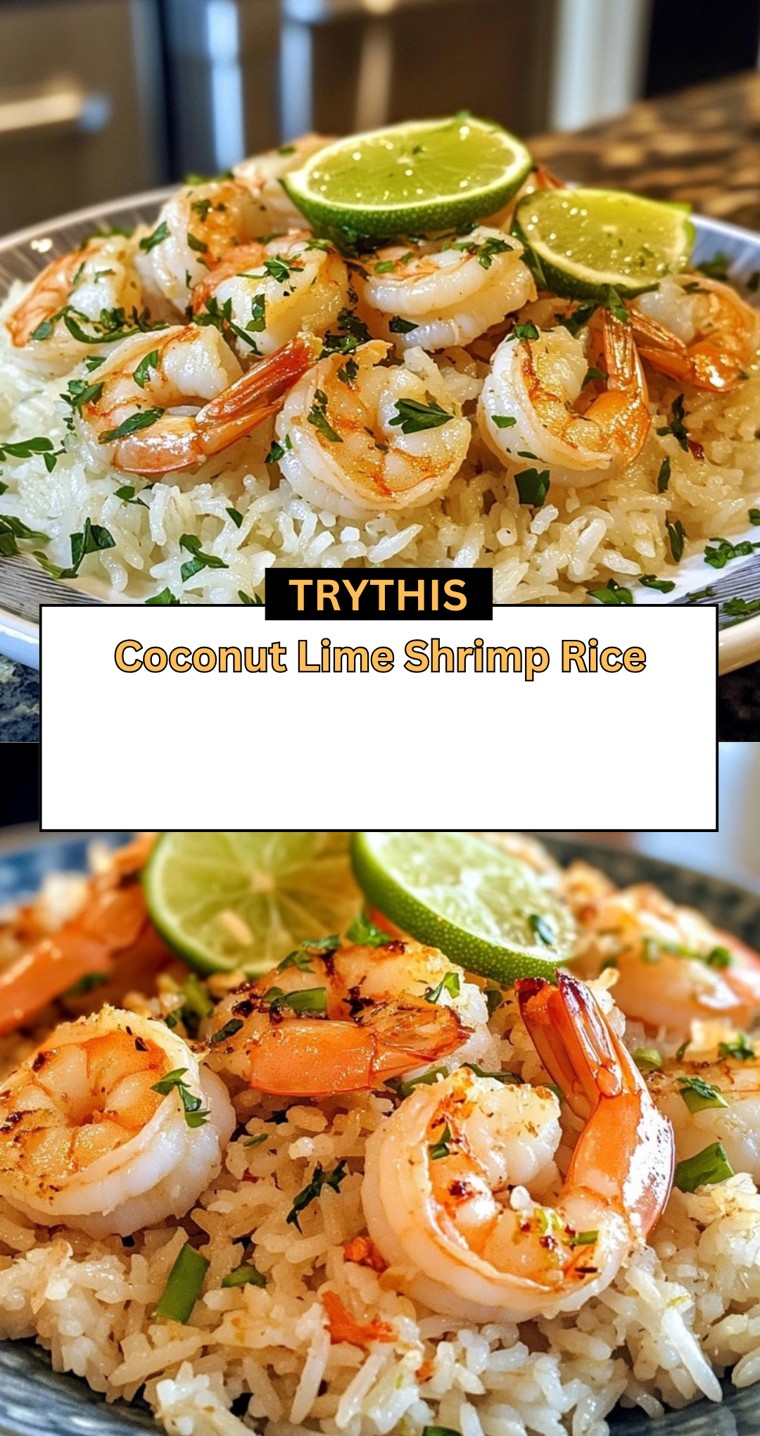 Coconut Lime Shrimp Rice