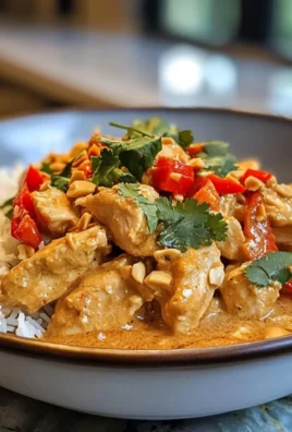 Thai Peanut Chicken Curry