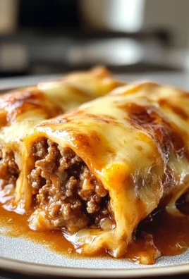 Cheesy Ground Beef Roll