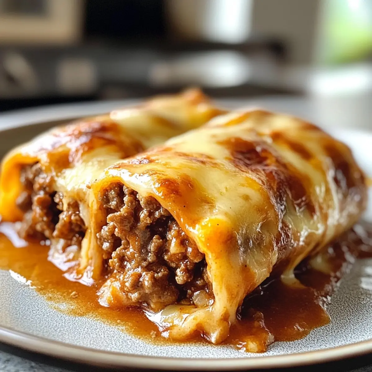 Cheesy Ground Beef Roll