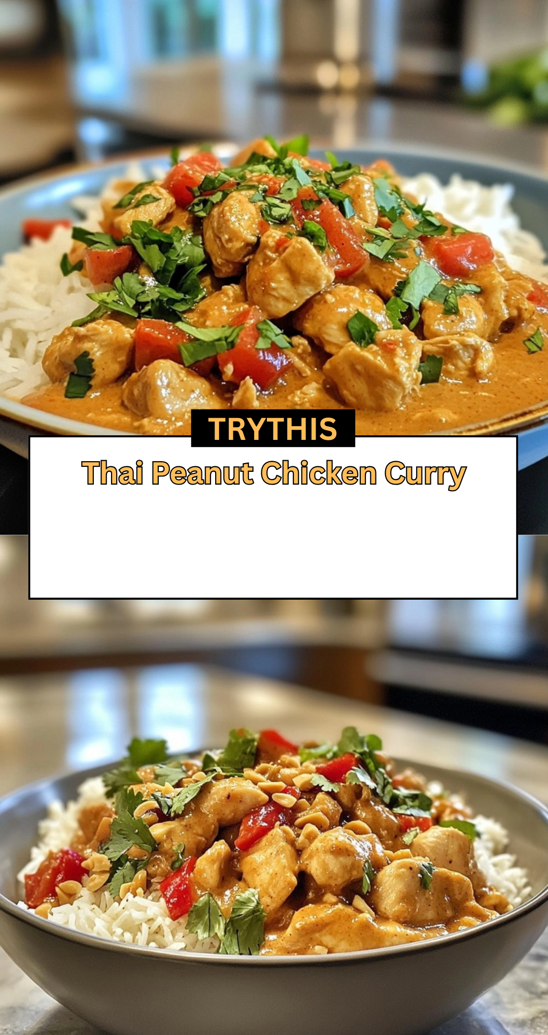 Thai Peanut Chicken Curry