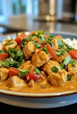 Thai Peanut Chicken Curry