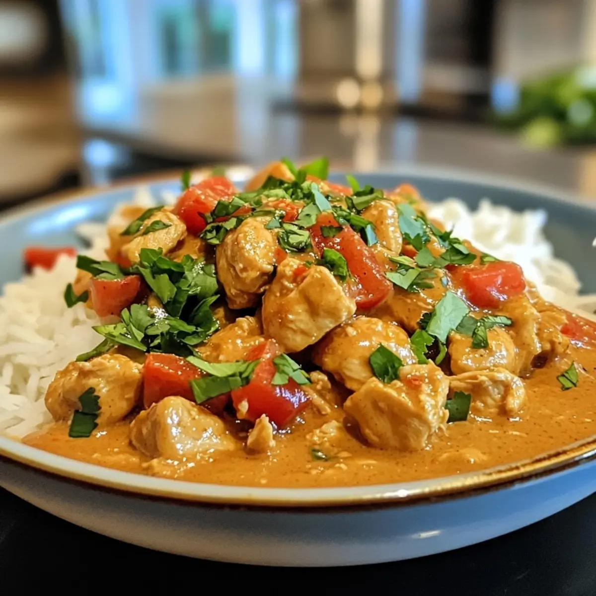 Thai Peanut Chicken Curry