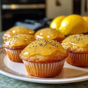 Lemon Popp yseed Muffins