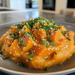 Miso Butter Sweet Potato Mash