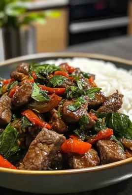 Thai Basil Beef Stir Fry