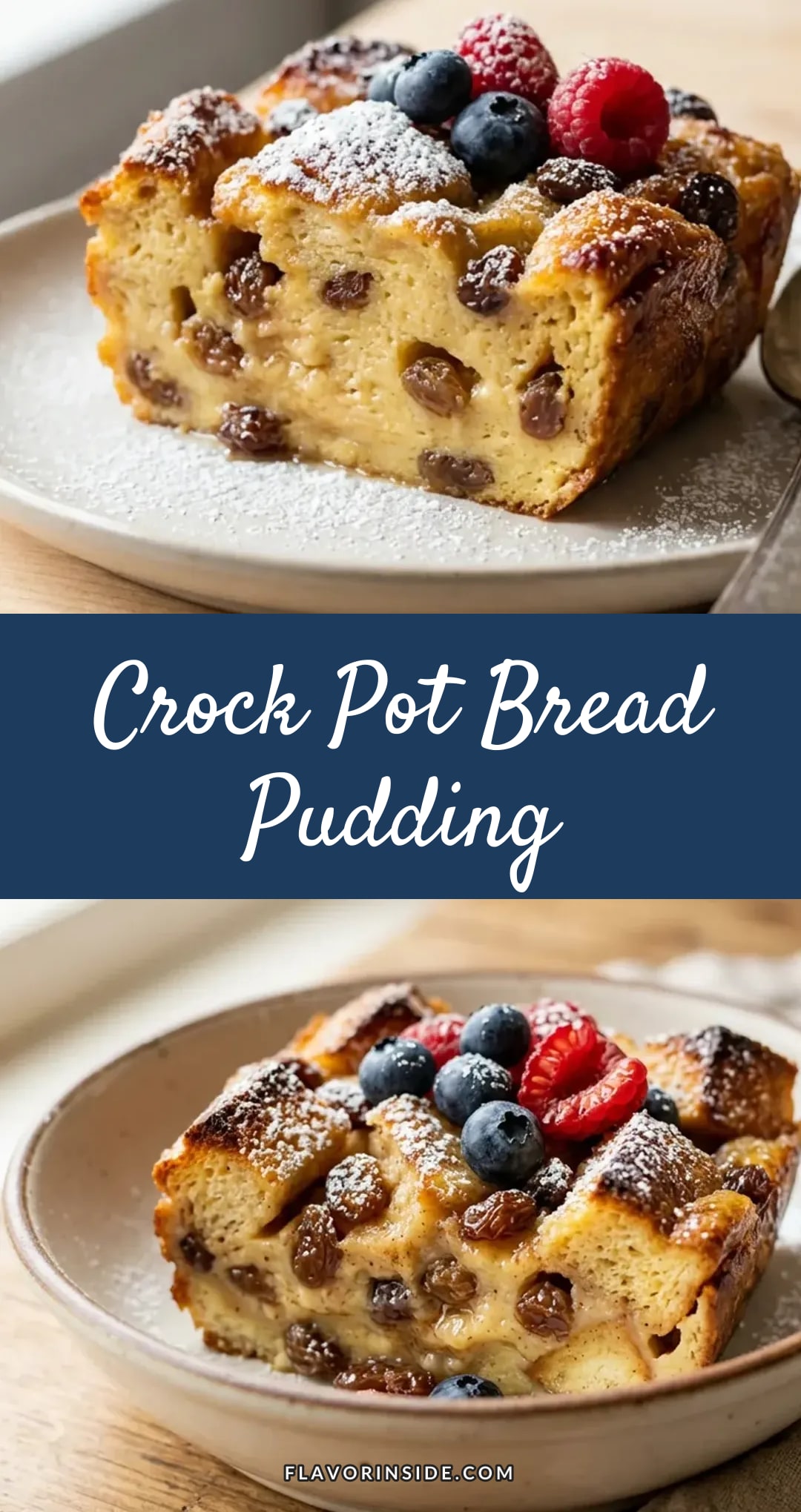 Crock Pot Bread Pudding: Easy Slow Cooker Dessert