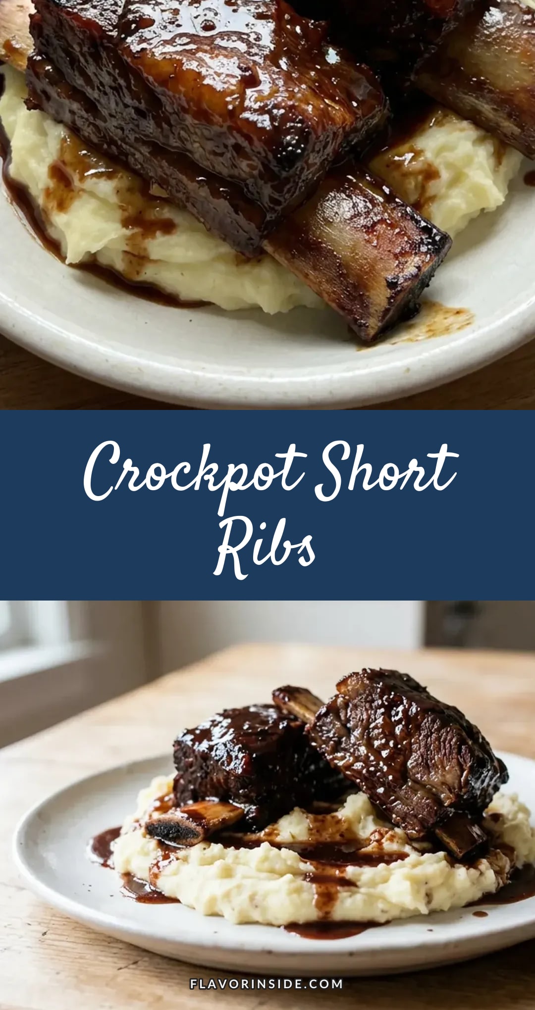 Crockpot Short Rib Recipe for Tender Beef