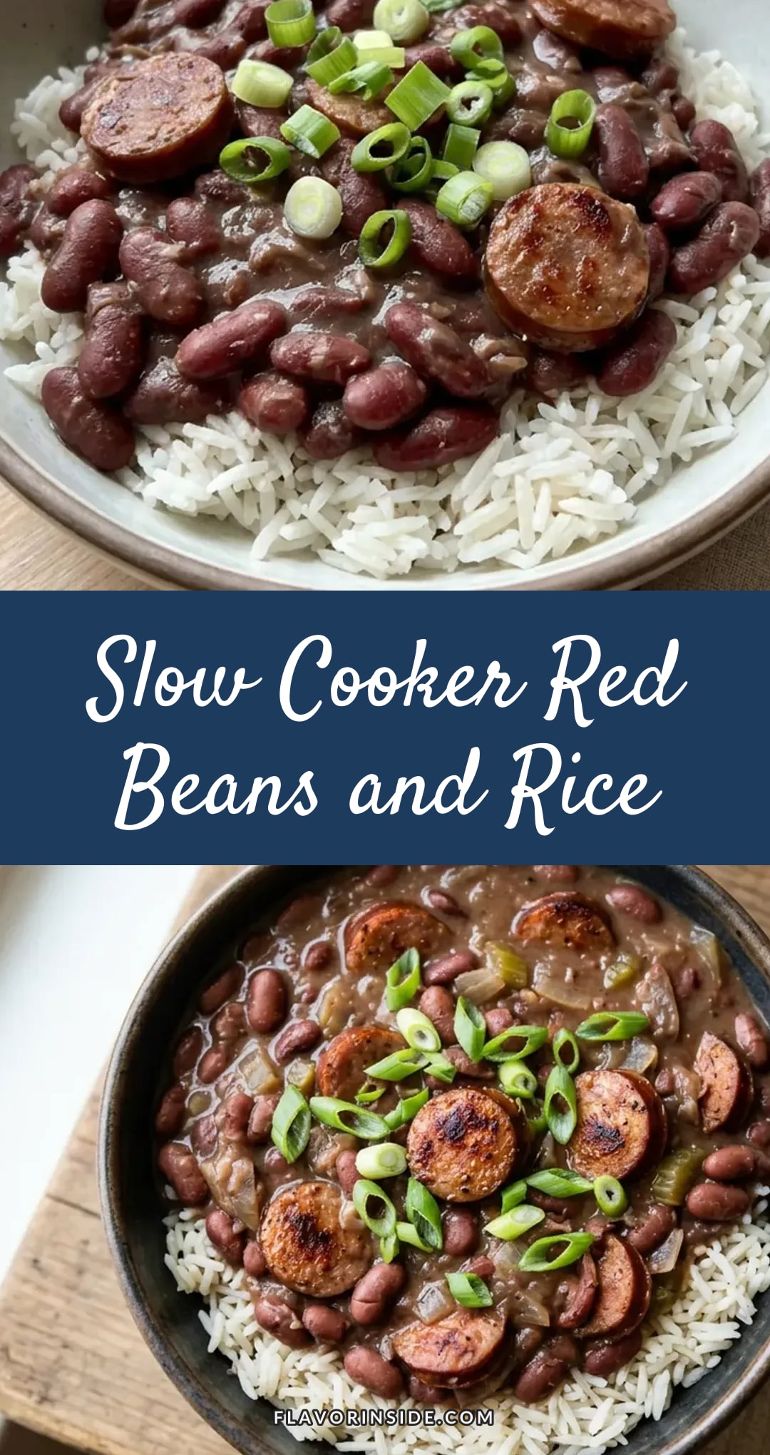 Red Beans and Rice Slow Cooker Recipe